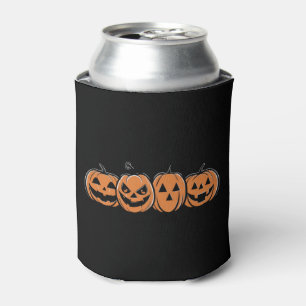 Pumpkin Halloween Fall Thanksgiving Gift Can Cooler
