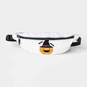 Pumpkin Halloween Jack O Lantern Bat Bum Bags