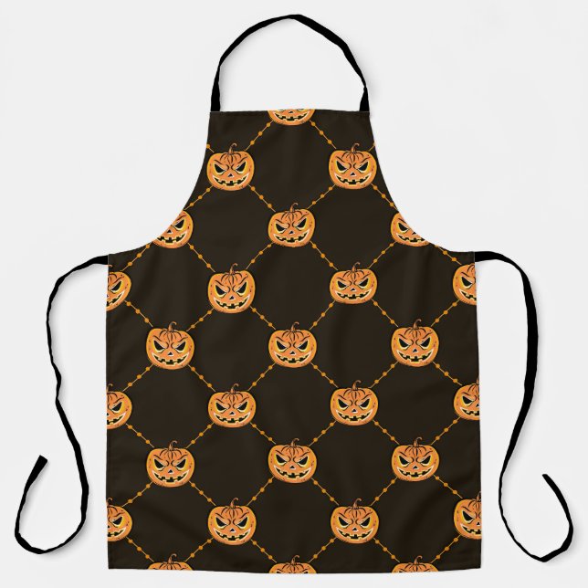Pumpkin Halloween party theme. Apron (Front)