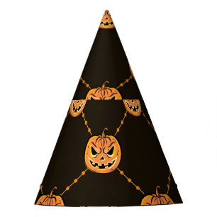 Pumpkin Halloween party theme. Hat
