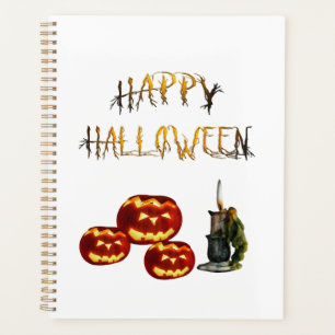 Pumpkin Halloween Planner