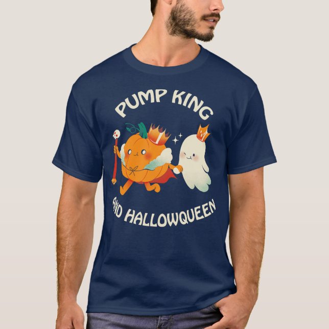 Pumpkin Halloween Pump King Hallow by Tobe Fonseca T-Shirt (Front)