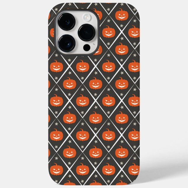 Pumpkin Halloween Seamless Pattern Case-Mate iPhone Case (Back)