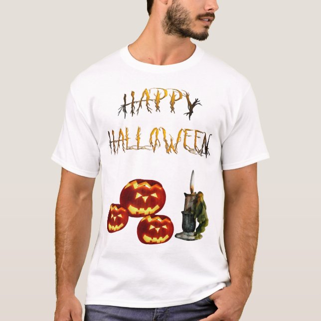 Pumpkin Halloween T-Shirt (Front)