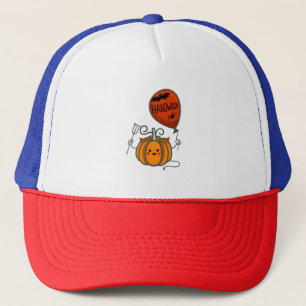 Pumpkin Halloween Trucker Hat