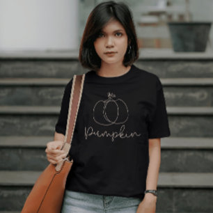 Pumpkin Hand Drawn  T-Shirt