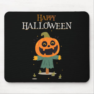 pumpkin Happy Halloween Mouse Pad