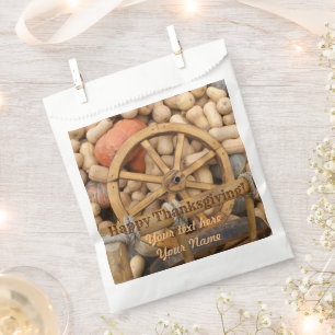 Pumpkin harvest favour bag