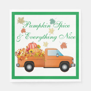 Pumpkin Harvest Napkin