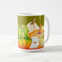 Pumpkin Harvest on a Classic Mug (2)