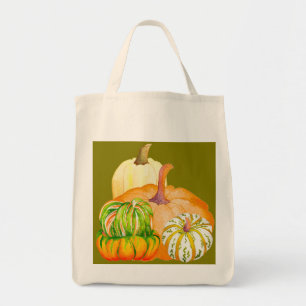 Pumpkin Harvest on a Tote Bag (8-IV)