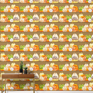 Pumpkin Harvest on a Wallpaper