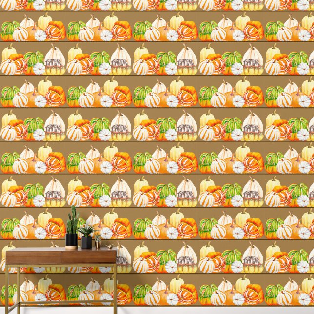 Pumpkin Harvest on a  Wallpaper (Hallway)