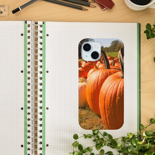Pumpkin Harvest, Pumpkin Patch Pumpkins Case-Mate iPhone Case (Creator Uploaded)