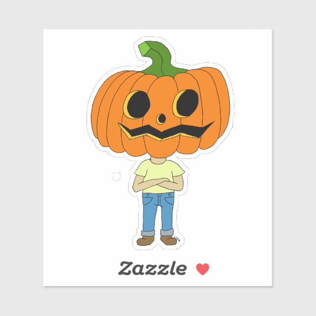 pumpkin head chibi boy     (Sheet)
