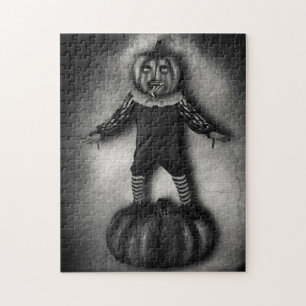 Pumpkin Head Jigsaw Puzzle