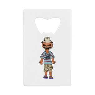 Pumpkin Head Tourist on a Warm Halloween