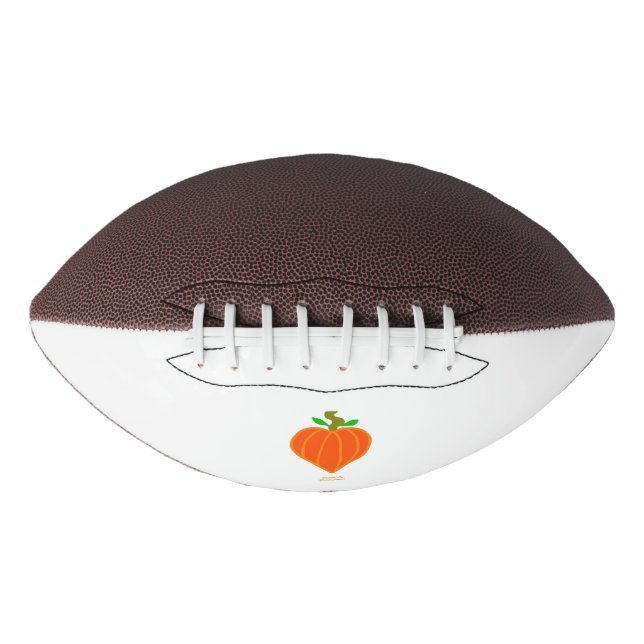 Pumpkin Heart Football (Front)