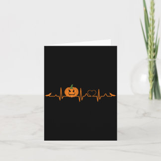 Pumpkin Heartbea Card