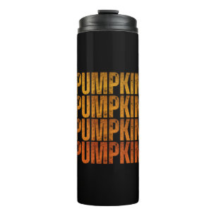 PUMPKIN HOLIDAY GIFT THERMAL TUMBLER