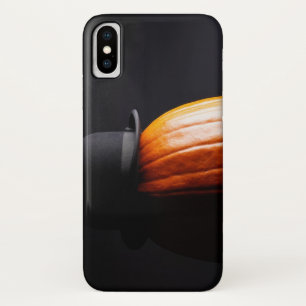 Pumpkin in a Bowler Hat iPhone X Case