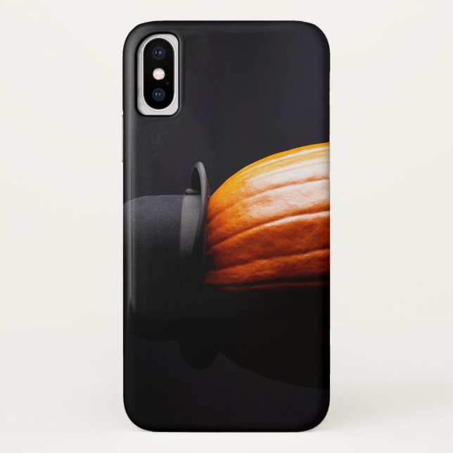 Pumpkin in a Bowler Hat Case-Mate iPhone Case (Back)