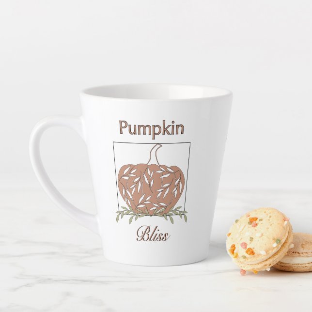 Pumpkin In Light - Pumpkin Bliss Latte Mug (In Situ)