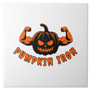Pumpkin Iron  Ceramic Tile