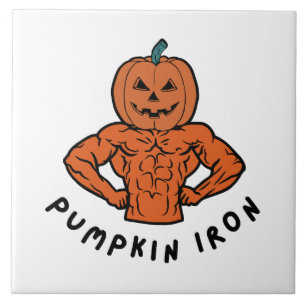 Pumpkin Iron  Ceramic Tile