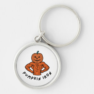 Pumpkin Iron  Key Ring