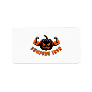 Pumpkin Iron  Label