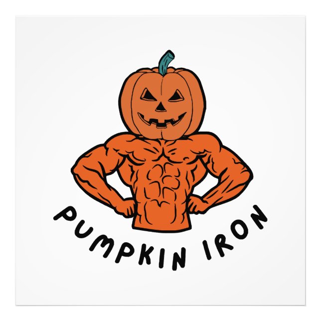 Pumpkin Iron  Photo Print (Front)