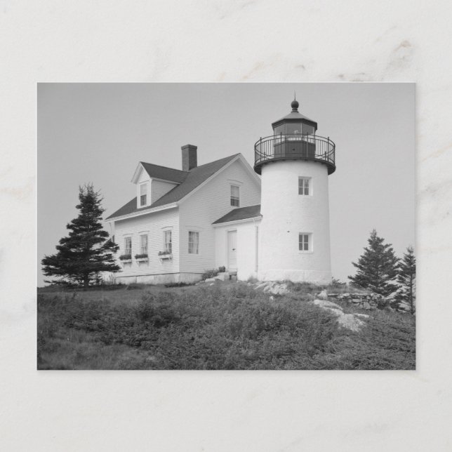 Pumpkin Island Light Station Postcard (Front)