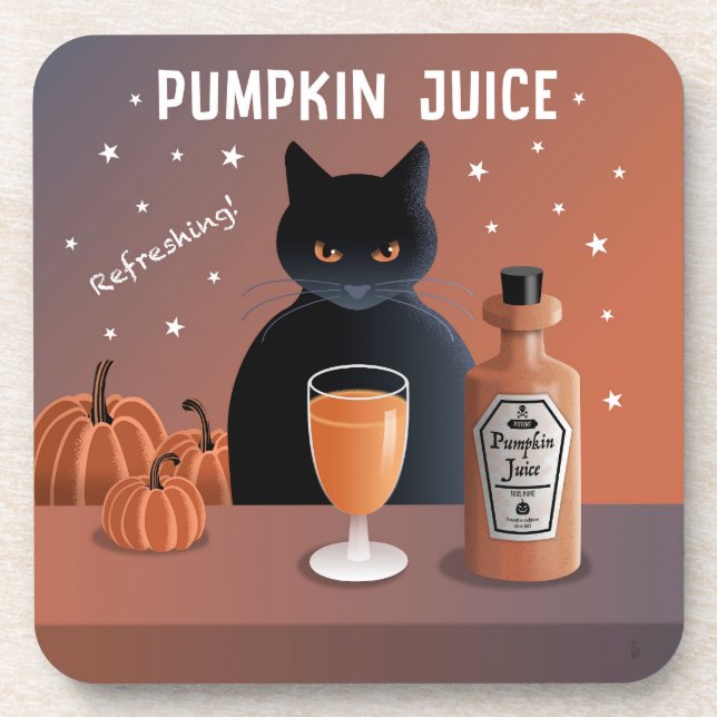 Pumpkin Juice Coaster (Front)