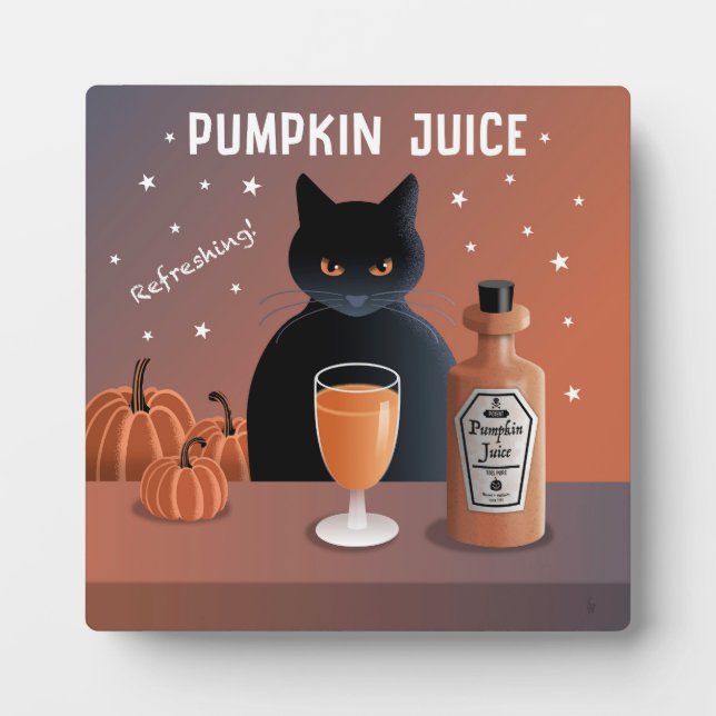 Pumpkin Juice Plaque (Front)