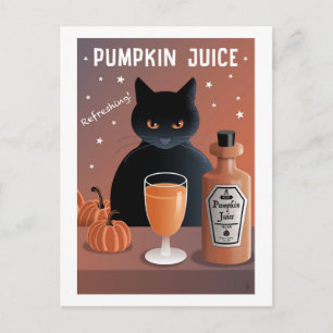 Pumpkin Juice Postcard