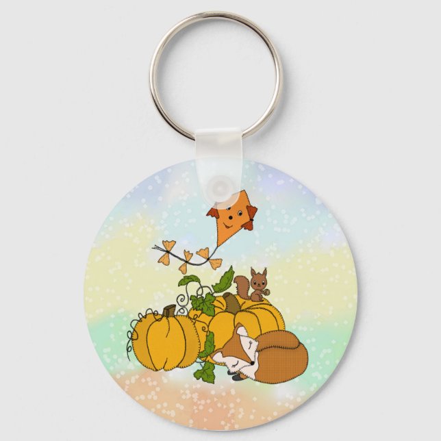 pumpkin key ring (Front)