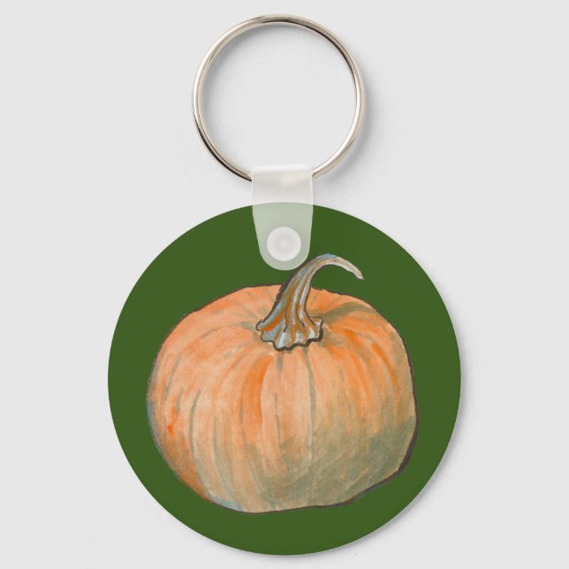 Pumpkin Key Ring (Front)