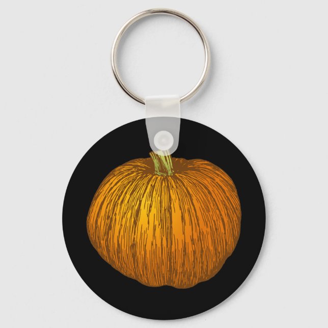 Pumpkin Key Ring (Front)
