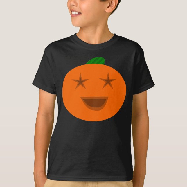 Pumpkin Kids T Shirt (Front)