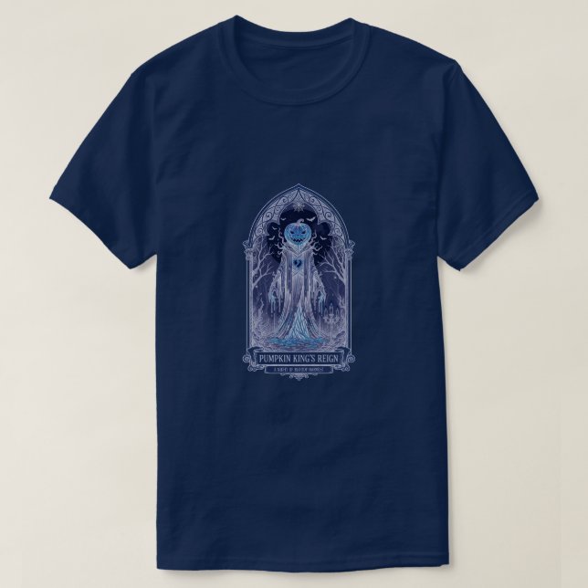 Pumpkin King's Reign T-Shirt (Design Front)