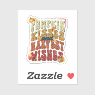 Pumpkin Kisses and Harvest Wishes, Autumn Fall