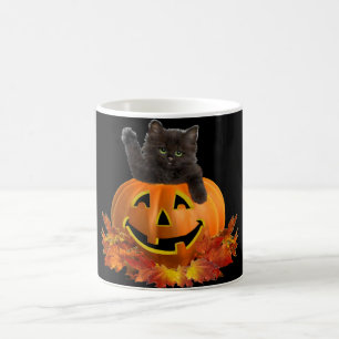 Pumpkin Kitty Coffee Mug