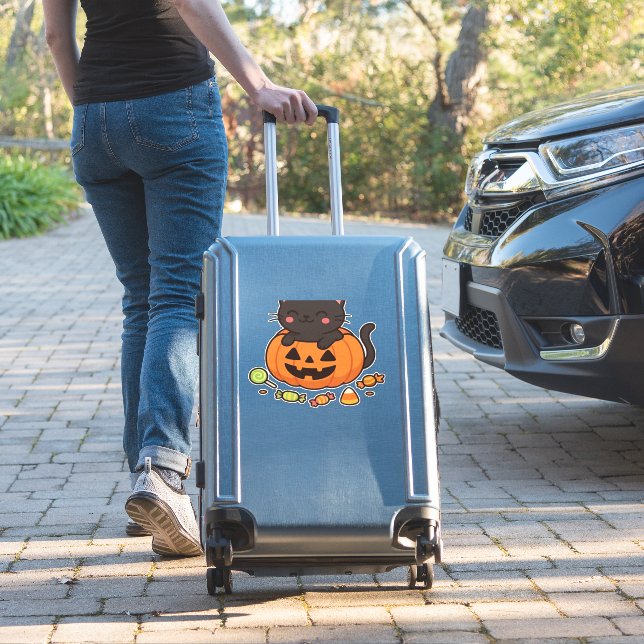 Pumpkin Kitty Parade Essential T-Shirt (Suitcase Insitu)