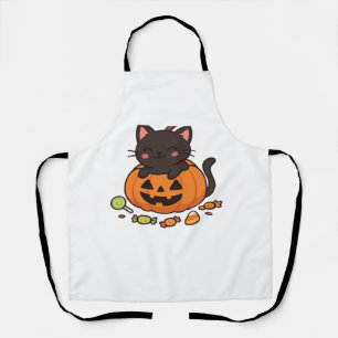 Pumpkin Kitty Parade Essential T-Shirt Apron