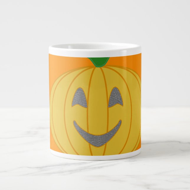 Pumpkin Large Coffee Mug (Front)