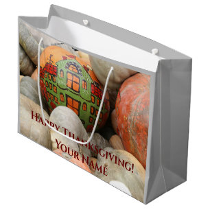 Pumpkin Large Gift Bag