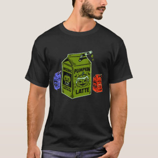 Pumpkin Latte Carton Art family T-Shirt