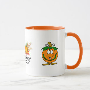 Pumpkin Leaf Fall Nature Landscapes Seasons Autumn Mug