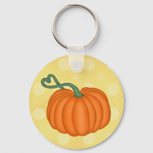 Pumpkin Love Key Ring